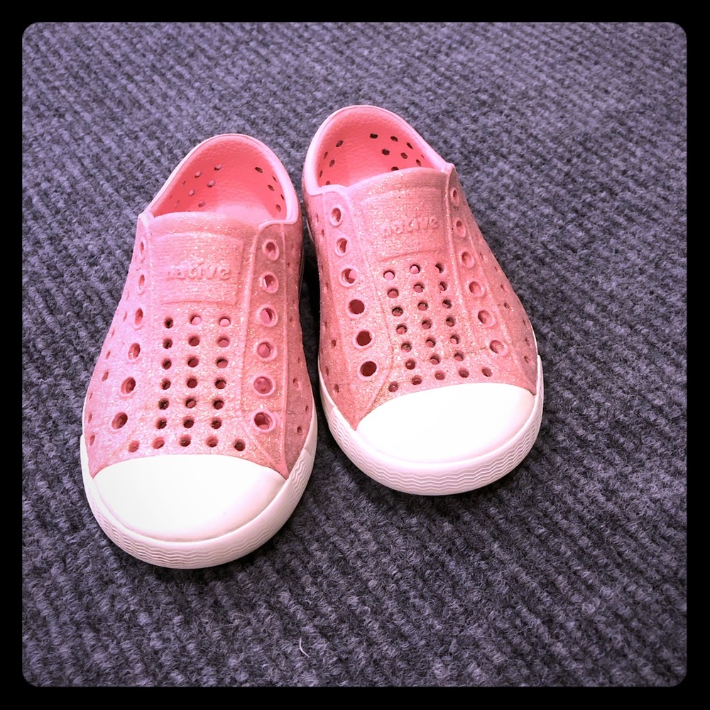 Native shoes Jefferson Pink Bling